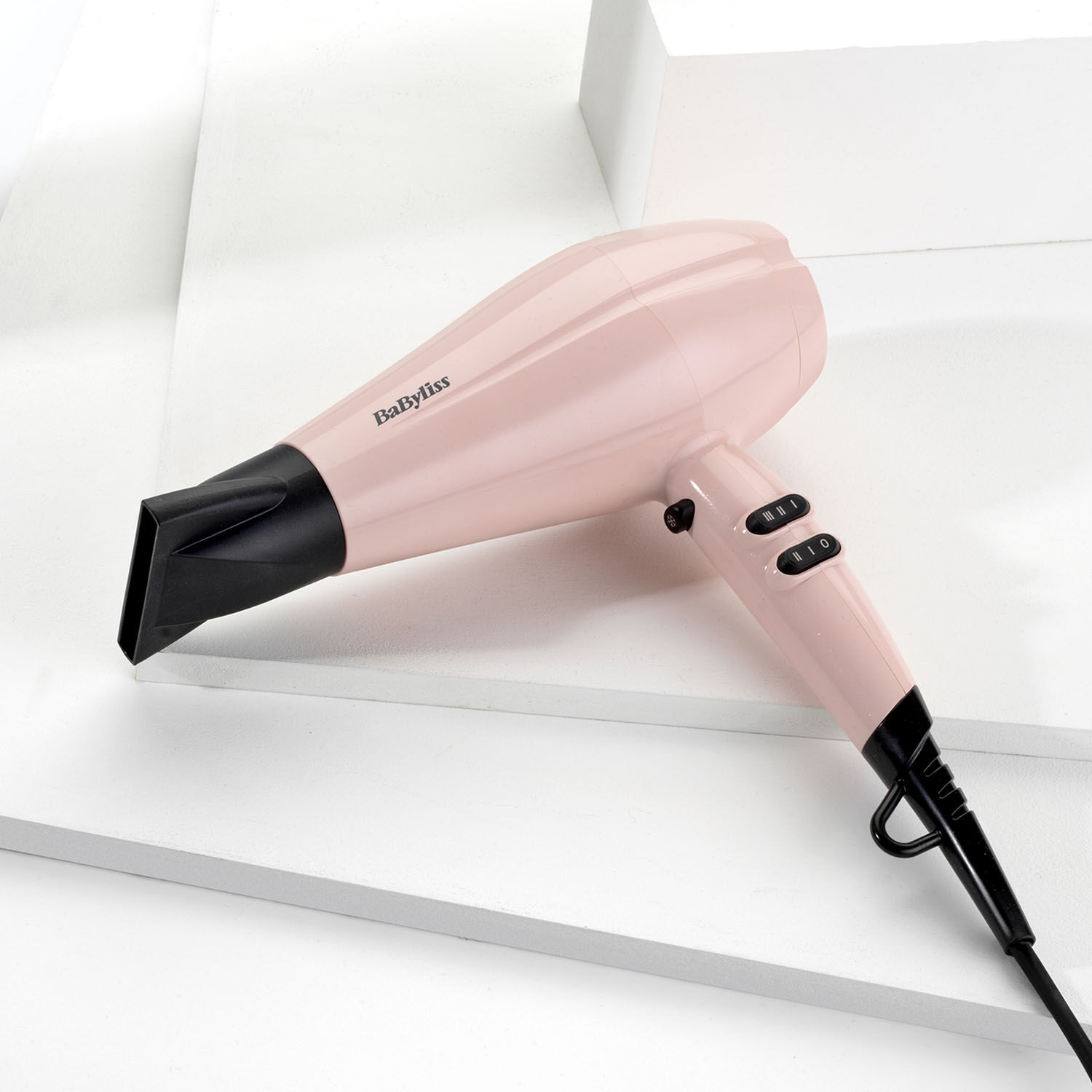 Rose Blush 2200 Hair Dryer on flat surface